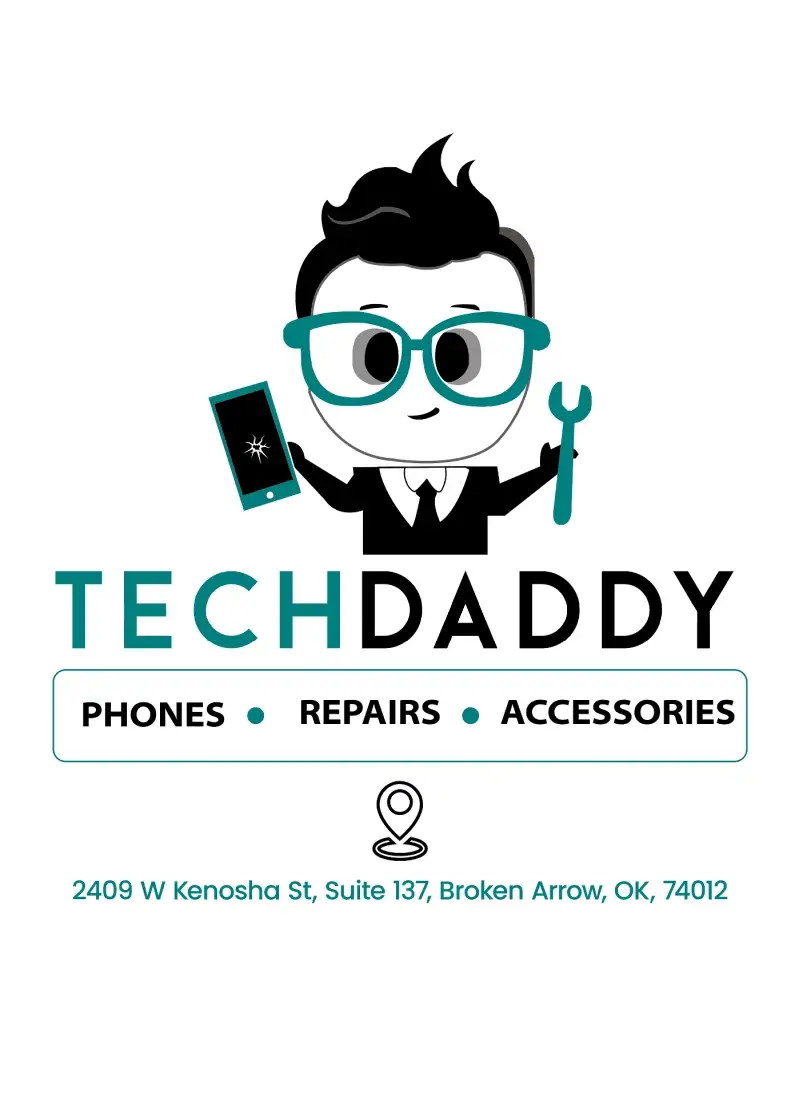 TechDaddy storefront at 2409 W Kenosha St, Suite 137, Broken Arrow, OK